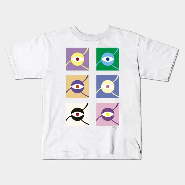 Satori Komeiji - 3rd Eye Kids T-Shirt by ZeroSagitary